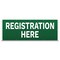 Signmission Registration Here Banner Concession Stand Food Truck Single Sided B-120-30143 - alternate 1